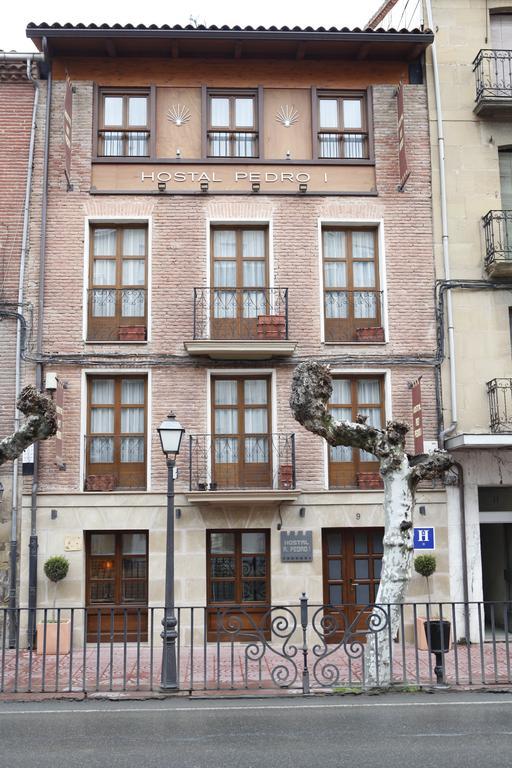 Hotel Hostal Rey Pedro I Santo Domingo De La Calzada Exterior foto